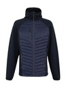 Men’s Navigate Hybrid Hooded Jacket Navy/Seal Grey