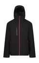Navigate Waterproof Jacket Black/Classic Red