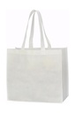 Lyon Non-Woven Shopper White