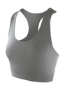 Women's Impact Softex® Crop Top Cloudy Grey