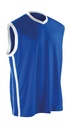 Men's Quick Dry Basketball Top Royal/White