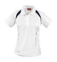 Lady Spiro Team Spirit Polo White/Navy