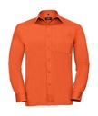 Poplin Shirt LS Orange