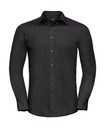Tailored Poplin Shirt LS Black