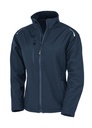 Womens Recycled 3-Layer Printable Softshell Jacket Navy