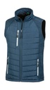 Compass Padded Softshell Gilet Navy/Grey