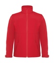 Hooded Softshell/kids Red