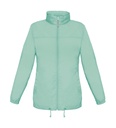 Sirocco/women Windbreaker Pixel Turquoise