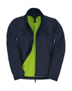 Softshell Jacket ID.701/women Navy/Neon Green