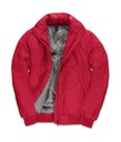 Crew Bomber/women Jacket Red/Warm Grey