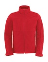 Hooded Softshell/men Red