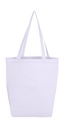 Cotton Bag LH with Gusset Snowwhite