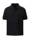 Cotton Polo Kids Black