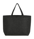 Large Felt Shopper Charcoal Melange