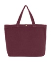 Large Canvas Shopper Tawny Port