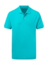 Cotton Polo Men Turquoise