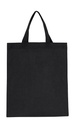 Small Cotton Shopper Black