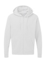 Hooded Full Zip Men White