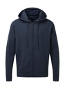 Hooded Full Zip Men Denim