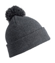 Junior Pom Pom Beanie Grey