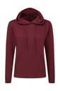 Hooded Sweatshirt Women Burgundy