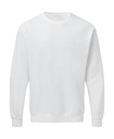 Crew Neck Sweatshirt Men White