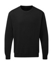 Crew Neck Sweatshirt Men Black