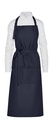 AMSTERDAM - Recycled Bib Apron with Pocket Navy