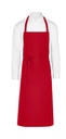 PARIS - Recycled Bib Apron Red