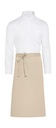 ROME - Recycled Bistro Apron with Pocket Natural