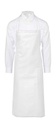 PARIS Bib Apron White