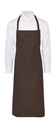 PARIS Bib Apron Brown