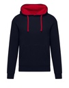 Originals Contrast Hooded Sweat Men Dark Black/Red