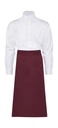 ROME Medium Length Bistro Apron Burgundy