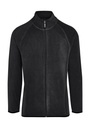 Signature Tagless Microfleece Full Zip Men Dark Black