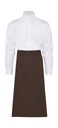 ROME Medium Length Bistro Apron Brown