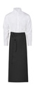 LONDON Long Bistro Apron Black