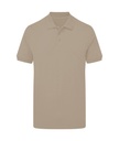 Signature Tagless Polo Stretch Men Pastel Macchiato