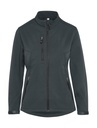 Signature Tagless Softshell Jacket Women Charcoal