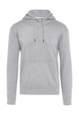 Signature Tagless Hooded Sweatshirt Unisex Light Oxford