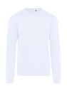 Signature Tagless Crew Neck Sweatshirt Unisex Snowwhite