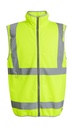 Pro Hi-Vis Full Zip Gilet Yellow
