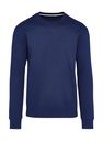 Signature Tagless Crew Neck Sweatshirt Unisex Navy