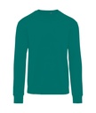 Signature Tagless Crew Neck Sweatshirt Unisex Emerald Green