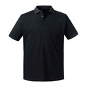 Men's Pure Organic Polo Black