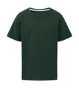 Signature Tagless Tee Kids Bottle Green