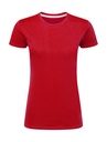 Signature Tagless Tee Women Red