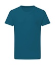 Signature Tagless Tee Men Petrol