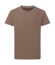 Signature Tagless Tee Men Deep Taupe
