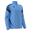 Hollow 1/4 Zip Jersey — Indigo Sky Blue